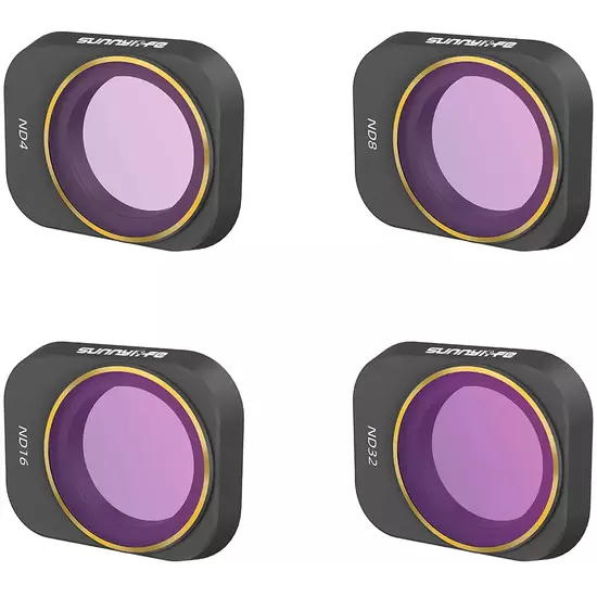 50CAL Mini 3 pro 4-ND set Lensfilter ND4+ ND8+ ND16+ ND32