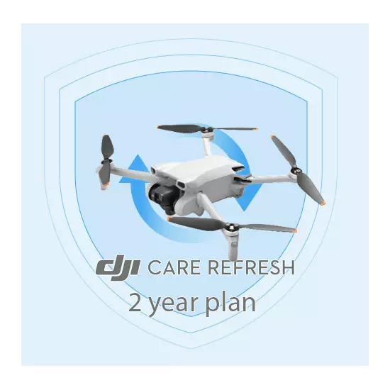 DJI Mini 3 Care Refresh – 2 Jahre – 3 Ersatzgeräte – EU