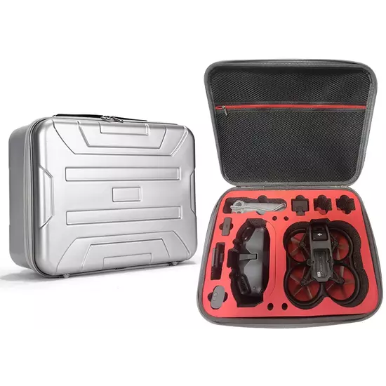 50CAL DJI Avata grote waterdichte hoes Stijlvol zilver