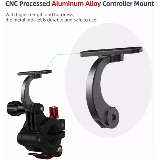 50CAL Aluminium Fahrradlenker Klemmhalter Halterung für DJI RC Fernbedienung