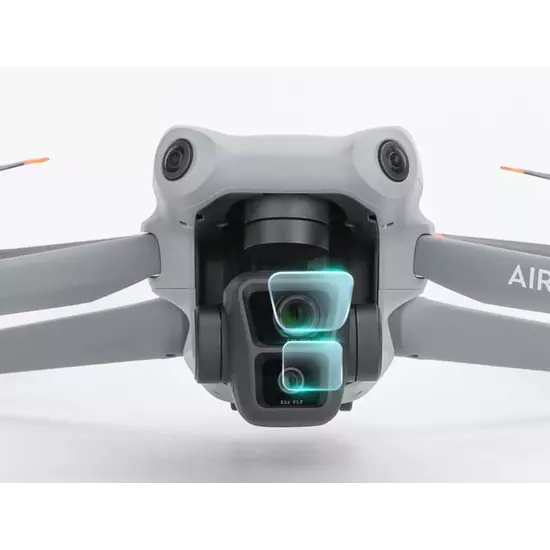 50CAL Tempered Glass Film for DJI Air 3 Drone Camera Lens (2 Sets)