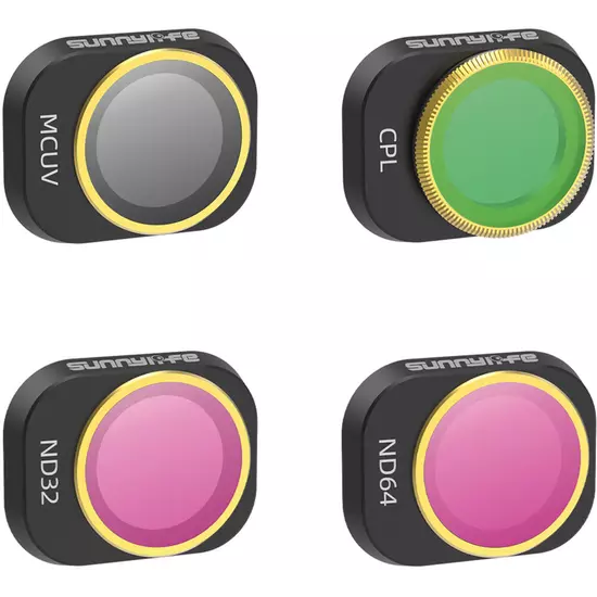 50CAL DJI Mini 4 PRO 4-mix Lens Filter MCUV+CPL+ND-32-64