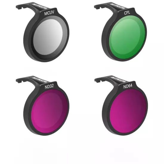 50CAL Camera Lens Filter Set (4 stuks) MCUV, CPL, ND32, ND64 voor DJI Neo FPV Drone