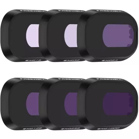 Freewell All Day ND-Filter-Kit (6 Stück) für die DJI Mini 4 Pro-Kameradrohne