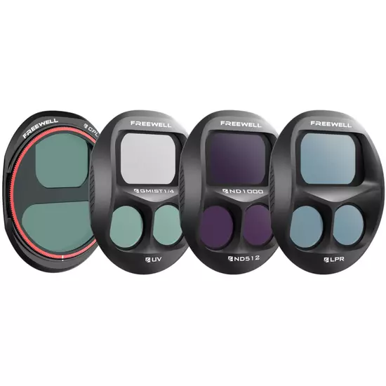 Freewell Everyday Filters 4-delige Set voor DJI Mavic 4 Pro drone