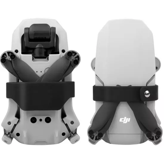 50CAL DJI Mini (1&2) Silikon-Propellerhalter (Schwarz) [Zweite Chance]